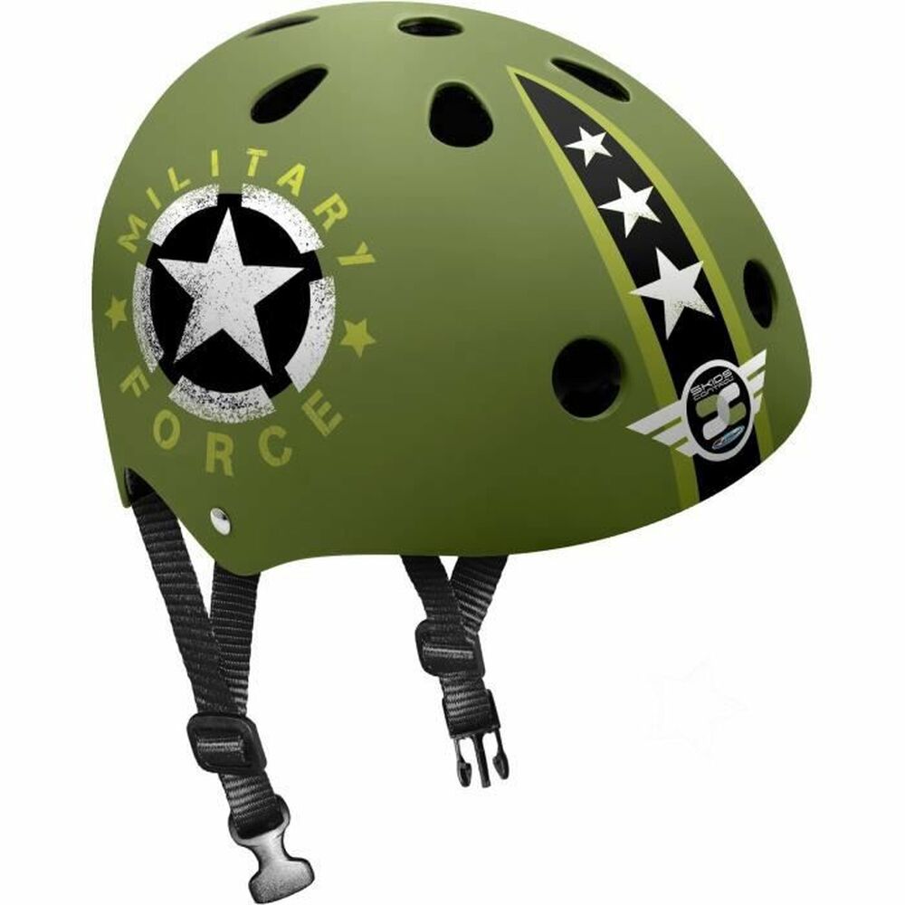 Stamp Skaterhelm Fahrradhelm Helm Military Star olivgrn Belftung