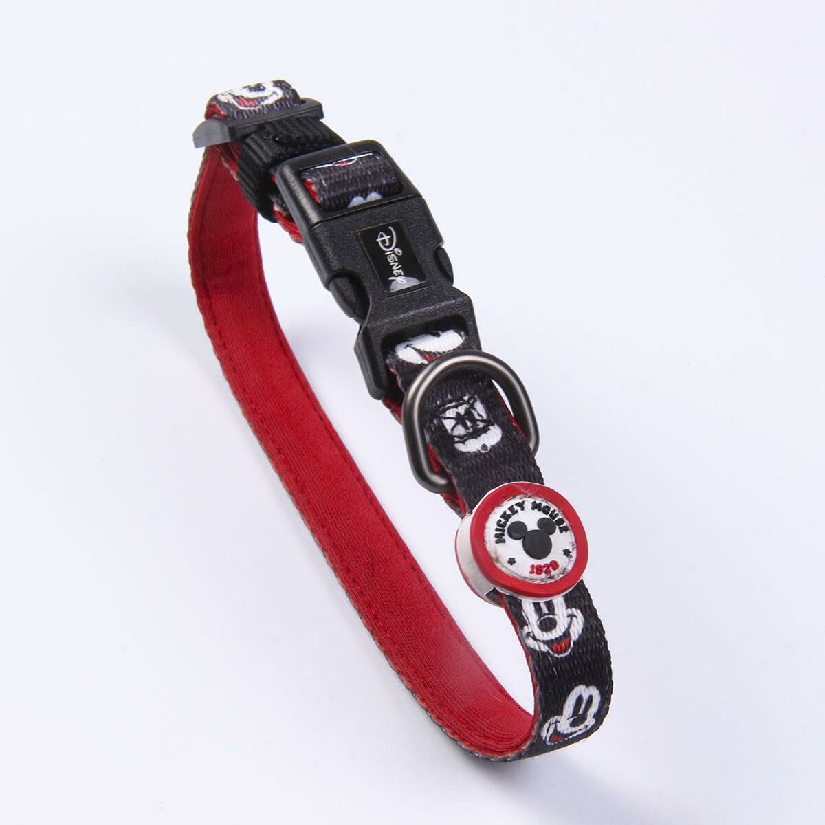 Mickey mouse Hundehalsband Mickey Mouse Schwarz S/M