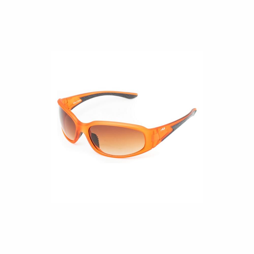 Fila Sonnenbrille Unisex Herren Damen SF241V-62PCH Braun Orange ( 62 mm) UV400