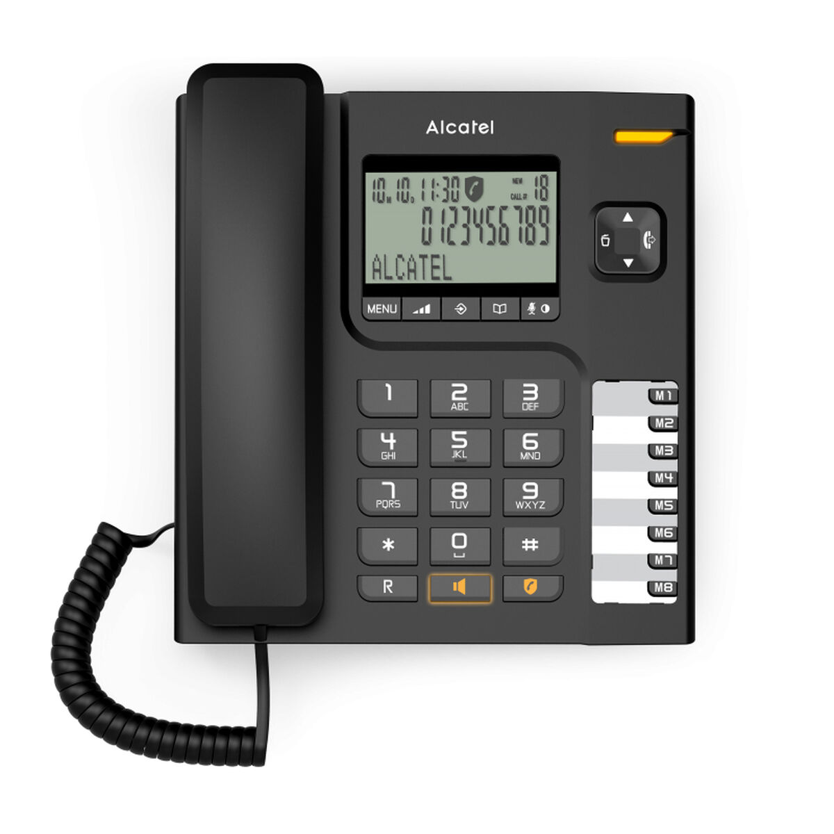 Alcatel Festnetztelefon T78 Schwarz