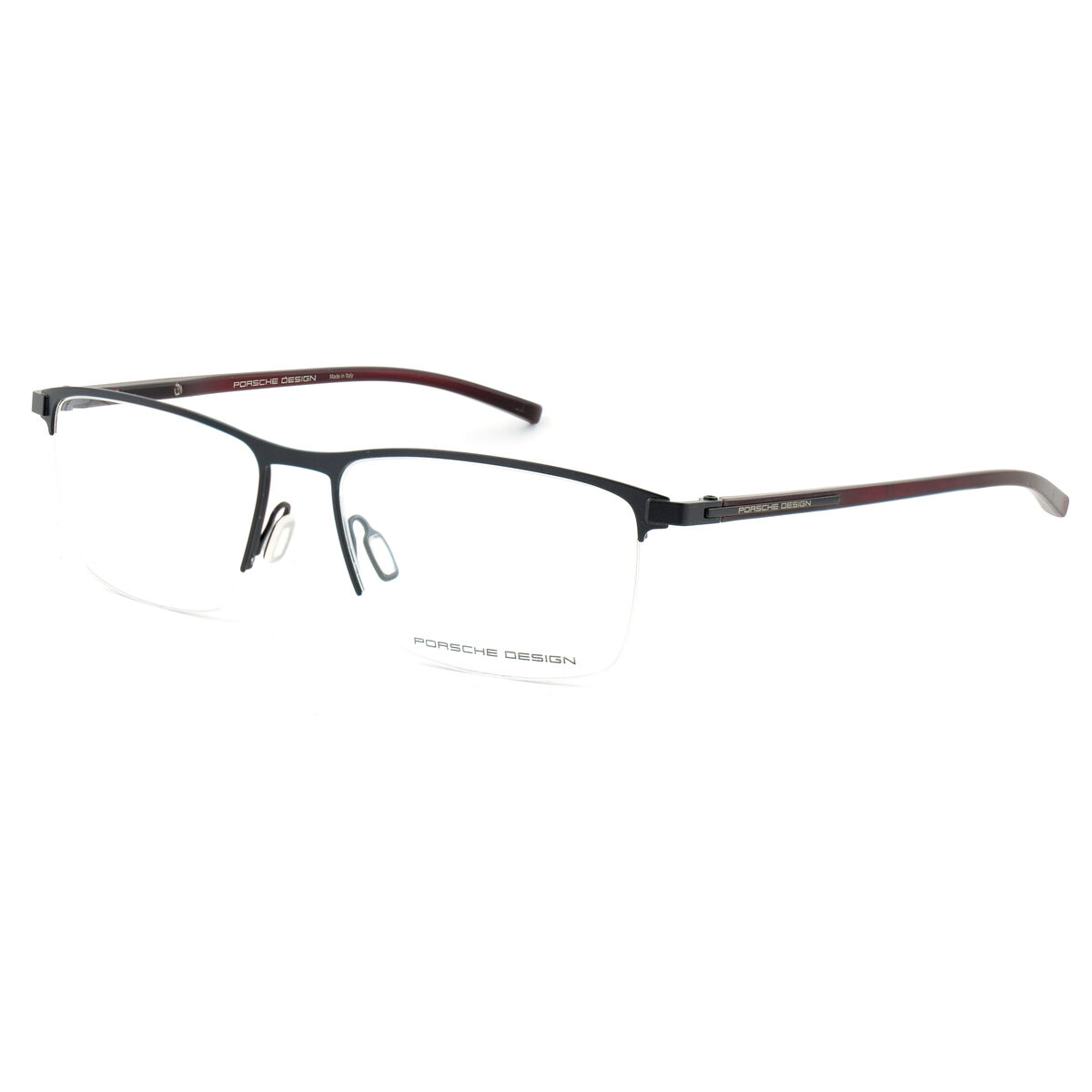Brillenfassung Porsche Design P8371-A-56  56 mm Schwarz Brillengestell Brille