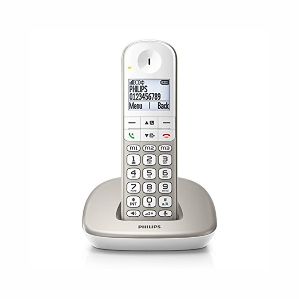 Philips Kabelloses Telefon Festnetztelefon XL4901S / 23 1,9 DECT Wei