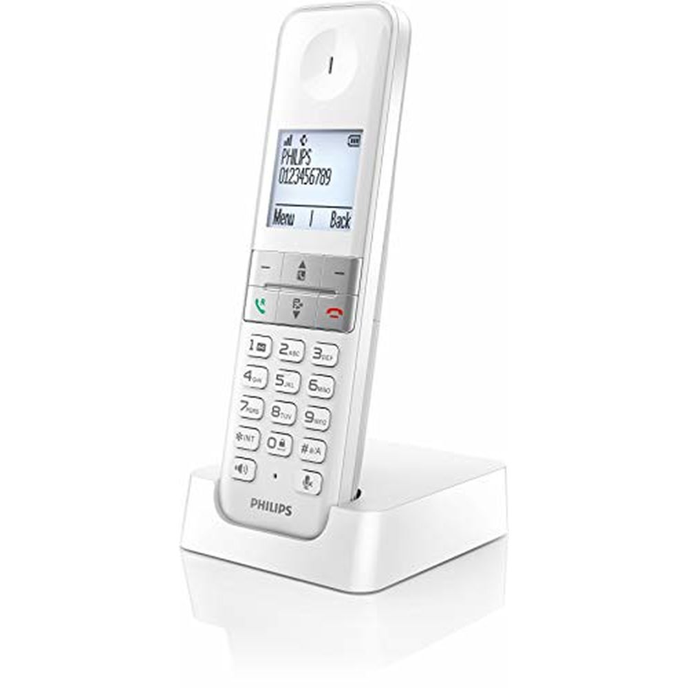 Kabelloses Festnetztelefon schnurloses Telefon Philips D4701W / 34 Wei