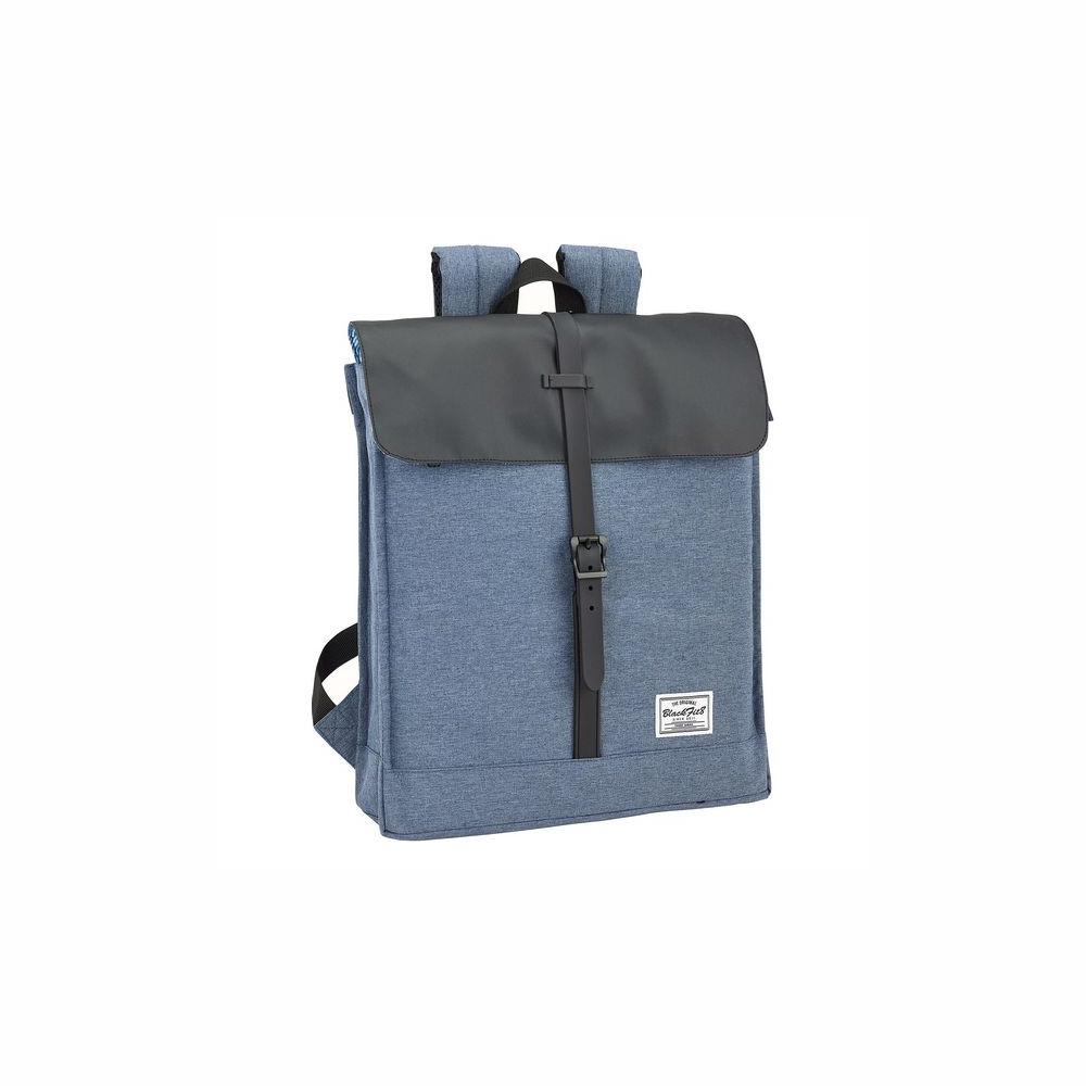 Laptoptasche BlackFit8 14,1 Zoll Blau Schwarz Ergonomisch Rucksack Backpack