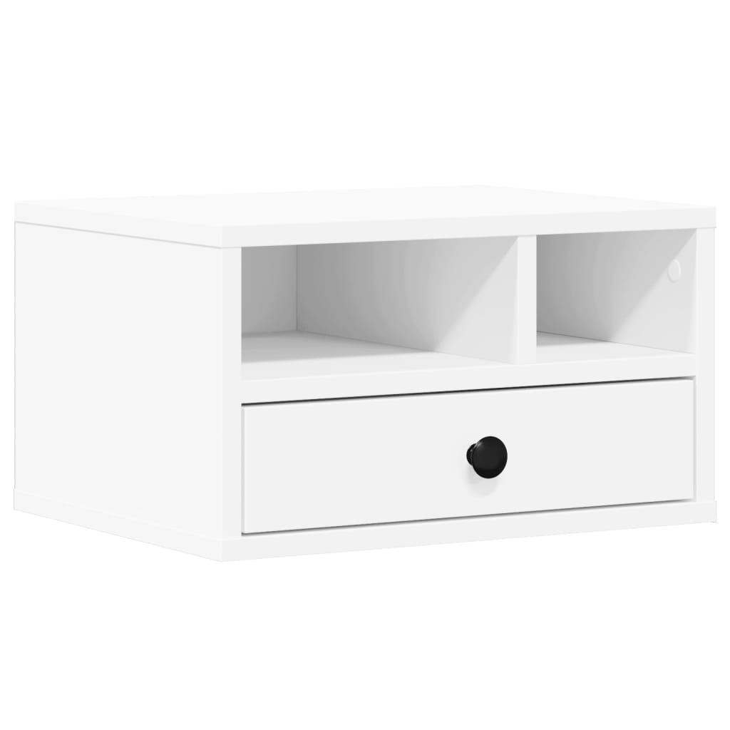 Druckerst�nder Wei� 40x32x22,5 cm Spanplatte