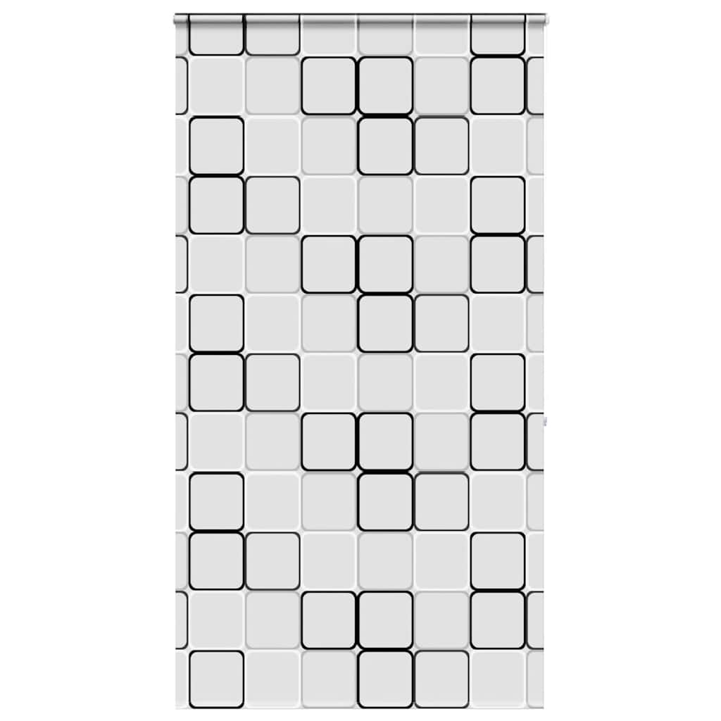 Duschvorhang Duschrollo mit Kassette 130x240 cm wasserfest aus PEVA