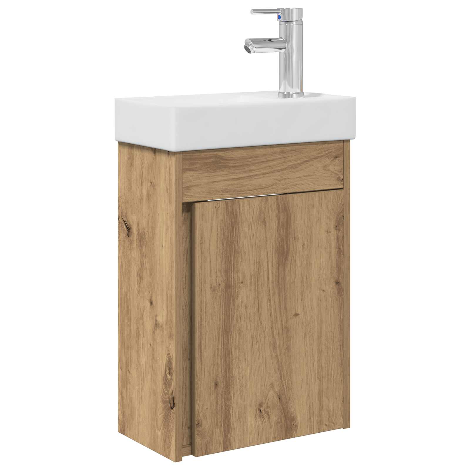 Badezimmer Waschtischschrank aus Holzwerkstoff mit modernem Design und Stauraum