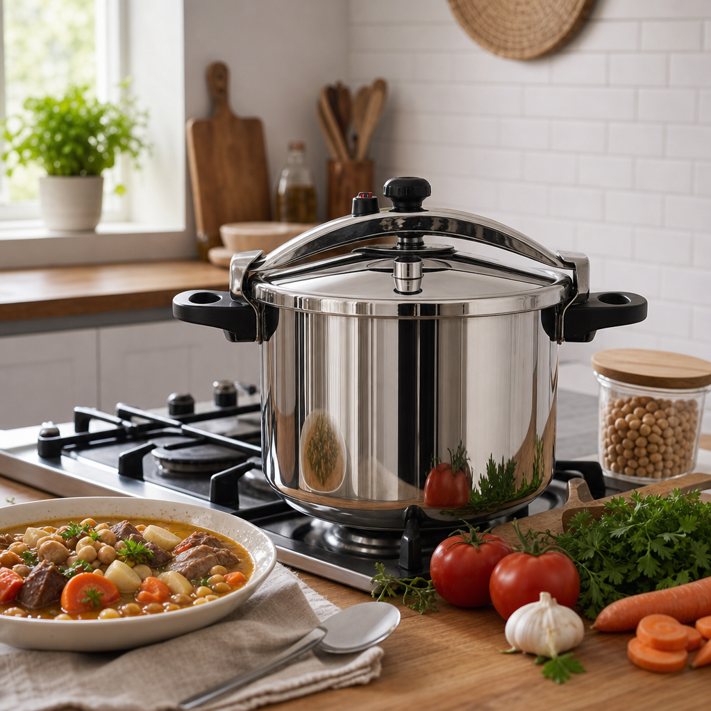 Monix Schnellkochtopf 8 L: Praktisch kochen, wenn es im Alltag schneller gehen soll