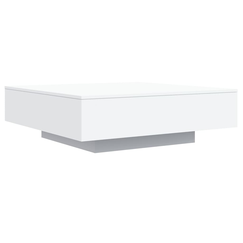 Couchtisch Wei� 100x100x31 cm Spanplatte Beistelltisch