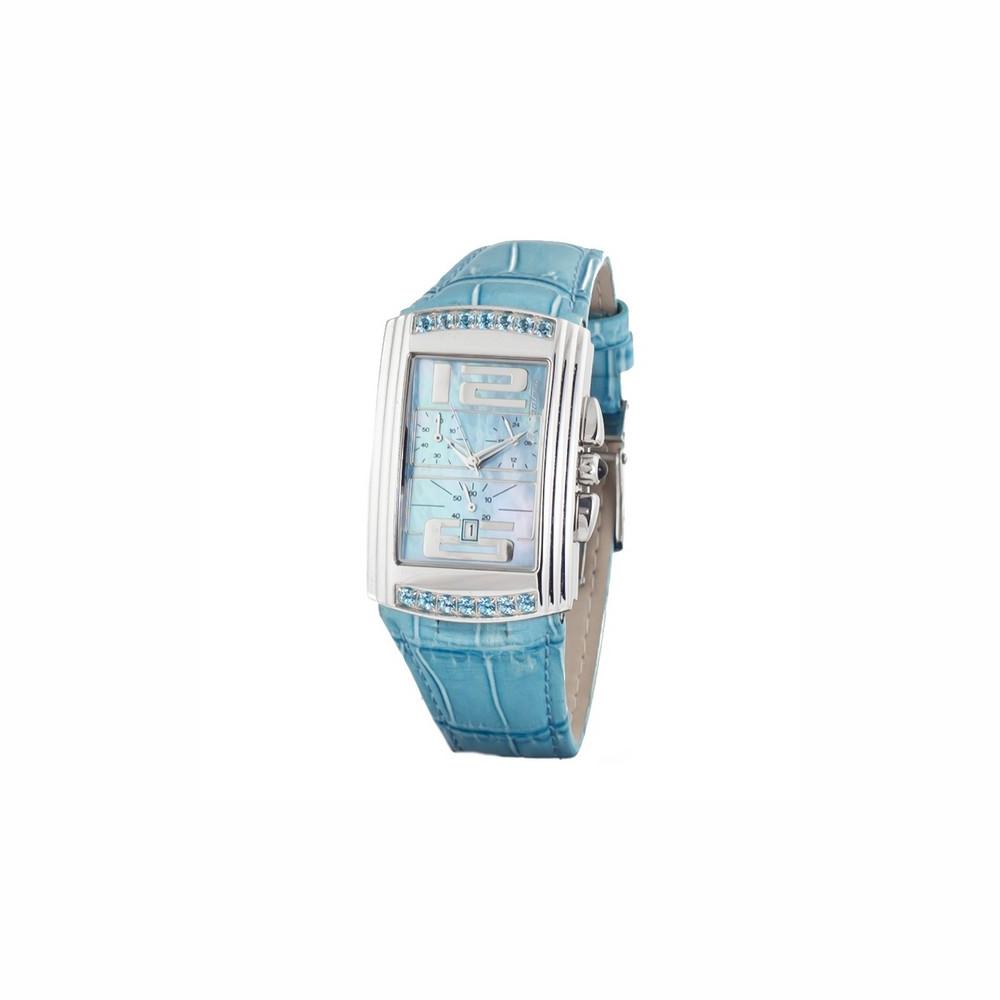 Chronotech Armbanduhr Damen Leder Uhr CT7018B-05S (28 mm) Quarzuhr Armbanduhr Uhr