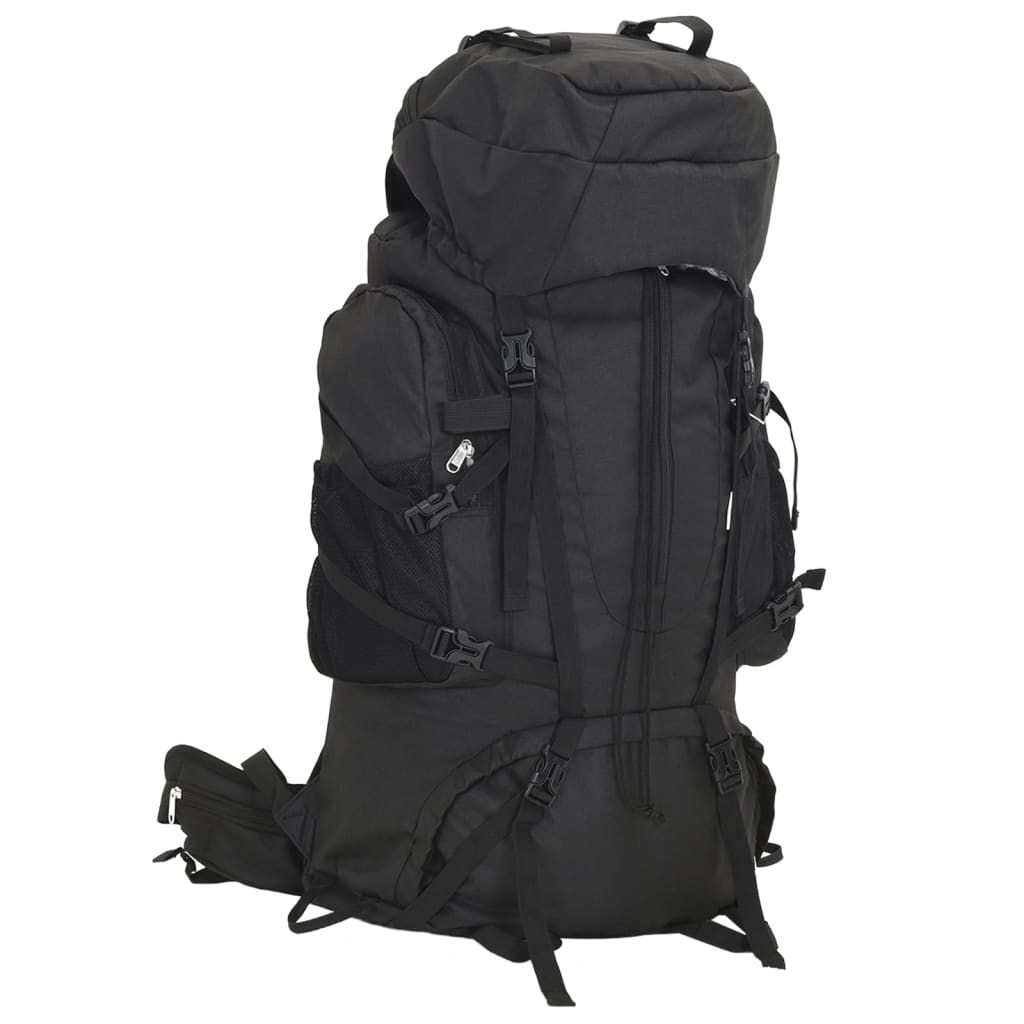Rucksack Bergrucksack Wanderrucksack Trekkingrucksack Schwarz 80 L Oxford-Gewebe
