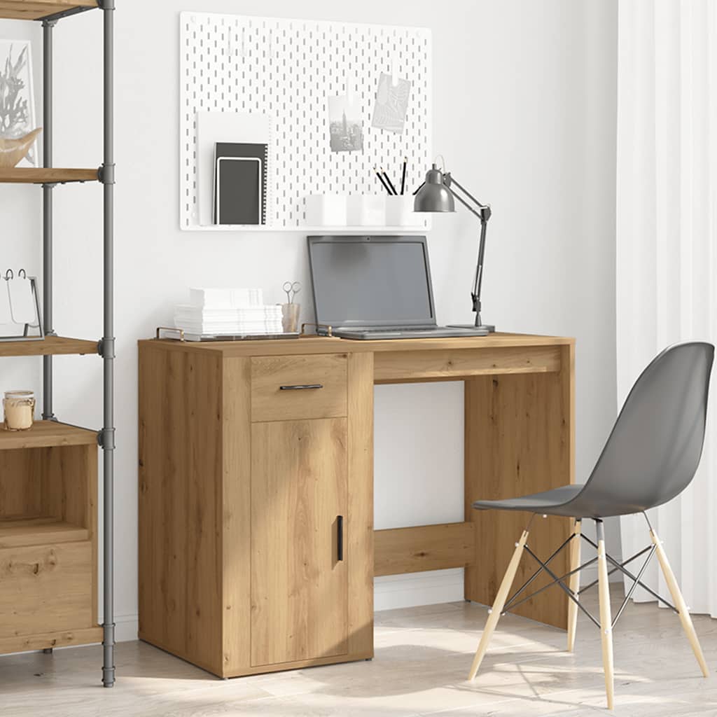Schreibtisch B�rotisch Arbeitstisch Computertisch  Artisan-Eiche 100x49x75 cm Ho
