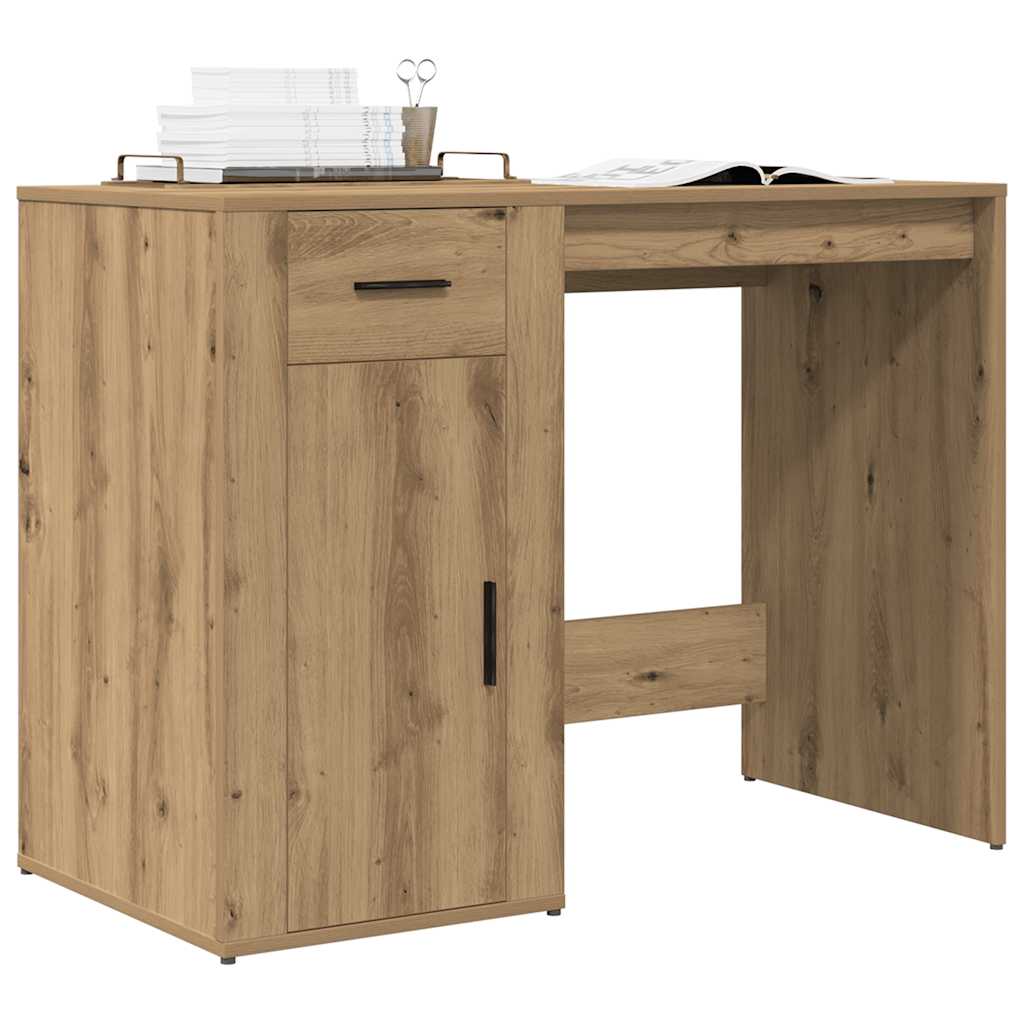 Schreibtisch B�rotisch Arbeitstisch Computertisch  Artisan-Eiche 100x49x75 cm Ho