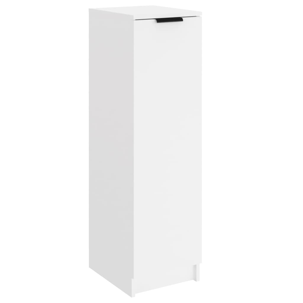 Schuhschrank Wei� 30x35x100 cm Holzwerkstoff f�r Ordnung im Flur