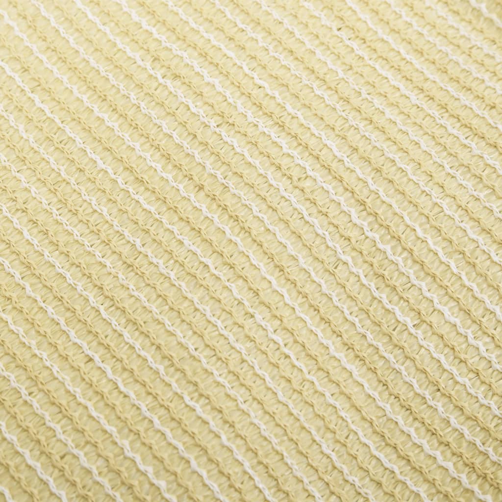 Sonnensegel 160 g/m� Beige 3x6 m HDPE Beschattung Rechteck