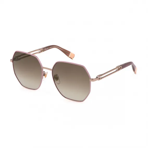 Furla Damensonnenbrille SFU689-580E59 � 58 mm UV400 FURLA Sonnenbrille - Damen Metall Furla Damensonnenbrille kaufen, SFU689-580E59 Sonnenbrille Dame