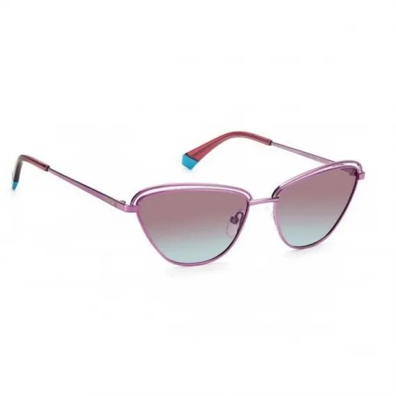 Polaroid Damensonnenbrille PLD4102S � 55 mm UV400 POLAROID Sonnenbrille - Damen Metall Polaroid Damensonnenbrille, PLD4102S, 55 mm Sonnenbrille, UV40
