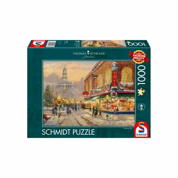 Thomas Kinkade - Ein Weinachtswunsch - 1000 Teile Puzzle