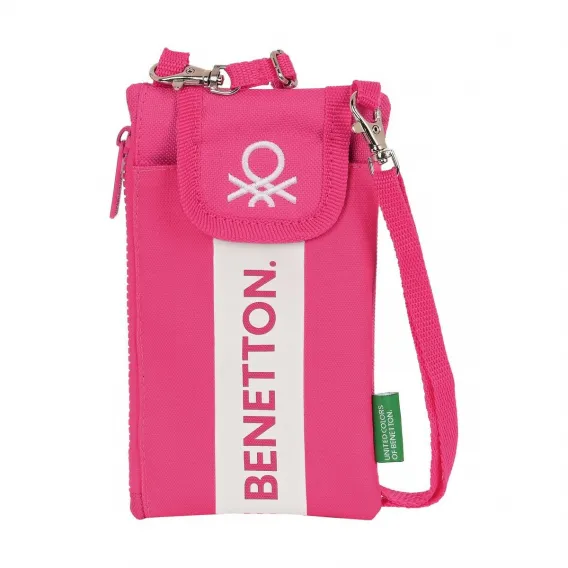 Benetton Geldbeutel Raspberry Handyh�lle Raspberry Pink BENETTON Taschen und Geldbeutel Geldbeutel,