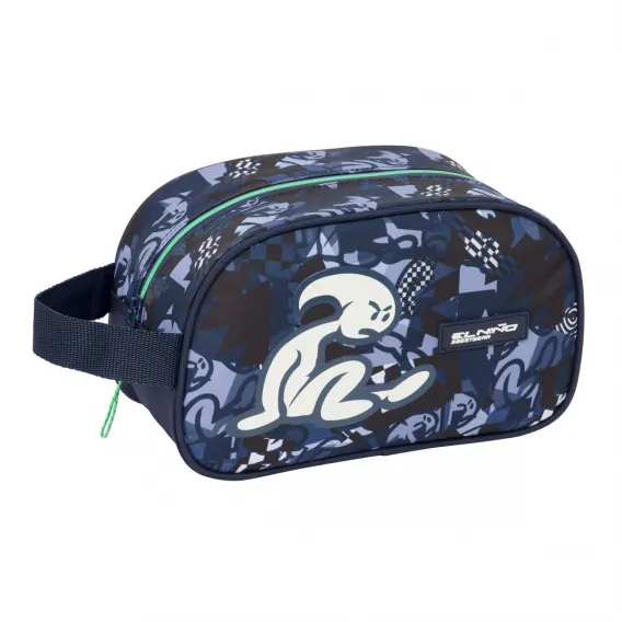 Kulturbeutel Kulturtasche Waschtasche Kosmetiktasche El Ni�o Navy Marineblau 26x