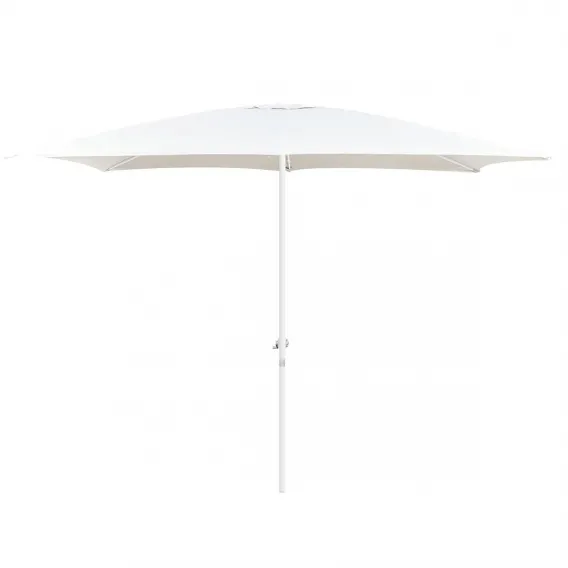 Sonnenschirm Alba 300x400 cm Aluminium Wei�