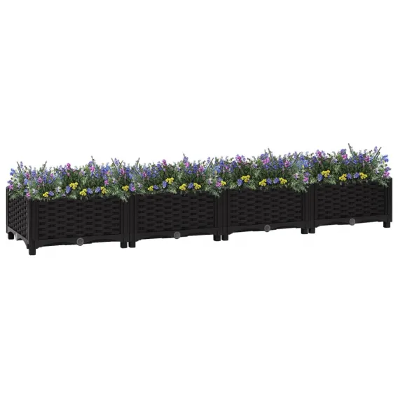 Pflanzk�bel Blumenk�bel Pflanzcontainer Pflanzgef��e 160x40x23 cm Polypropylen B