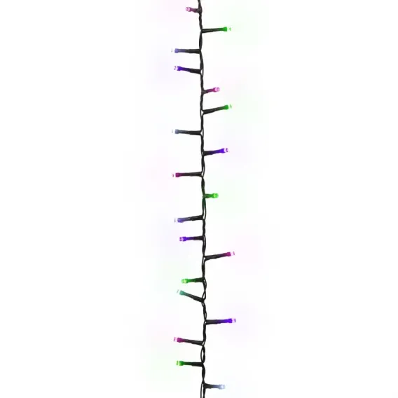 ** PVC ** LED-Lichterkette mit 1000 LEDs Pastell Mehrfarbig 10 m PVC Weihnachtsbaum Beleuc