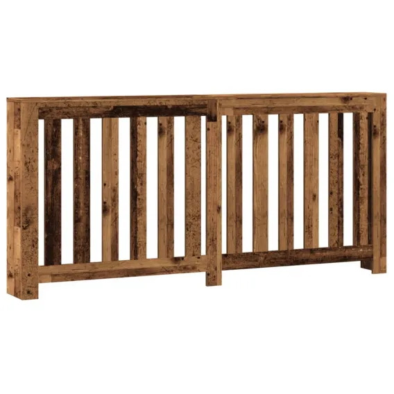 Heizk�rperverkleidung Altholz-Optik 175x20x82 cm Spanplatte