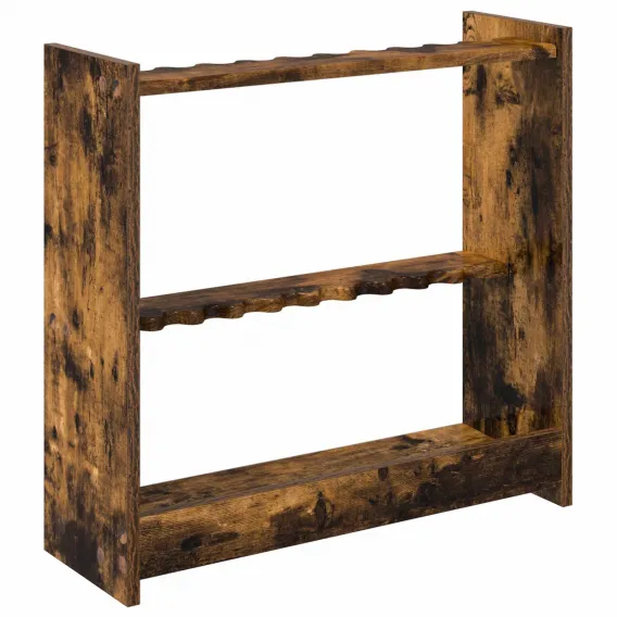 Rutenst�nder Angelst�nder Billardqueue-St�nder Holzwerkstoff 60x20x57 cm Rauchei