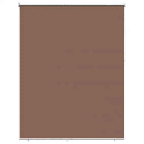 Rollo mit UV-Schutz Taupe 180x140 cm Polyester