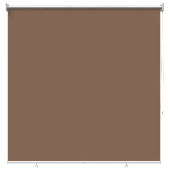 Rollo mit UV-Schutz Taupe 100x230 cm Polyester