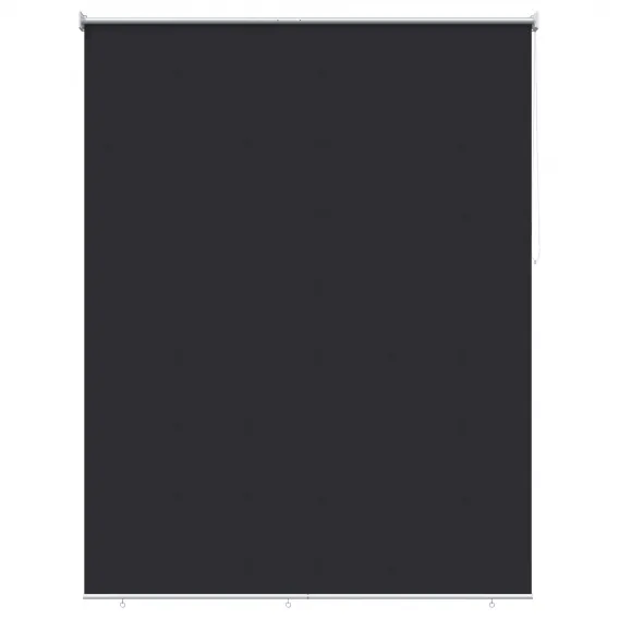 Rollo mit UV-Schutz Anthrazit 160x140 cm Polyester