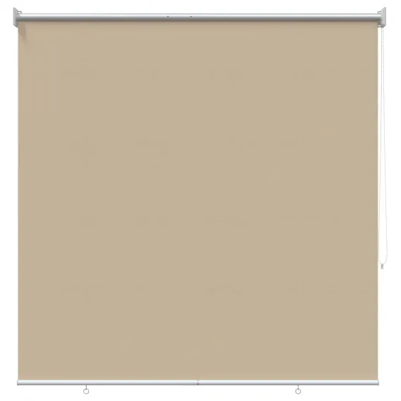 Rollo mit UV-Schutz Beige 120x140 cm Polyester