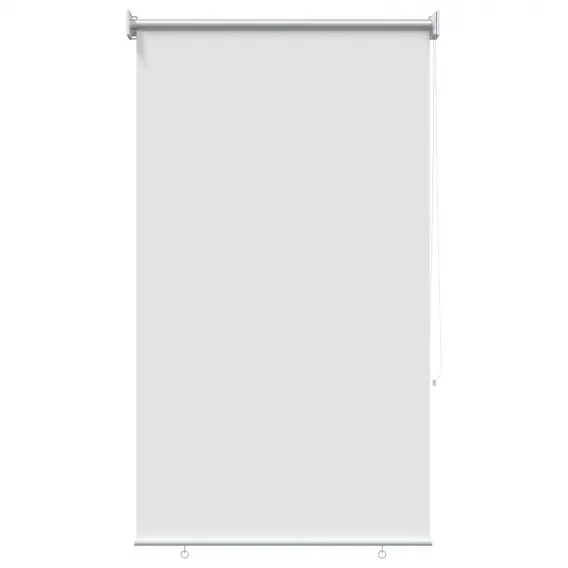 Rollo mit UV-Schutz Wei� 100x140 cm Polyester