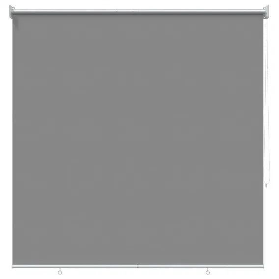 Rollo mit UV-Schutz Hellgrau 100x230 cm Polyester