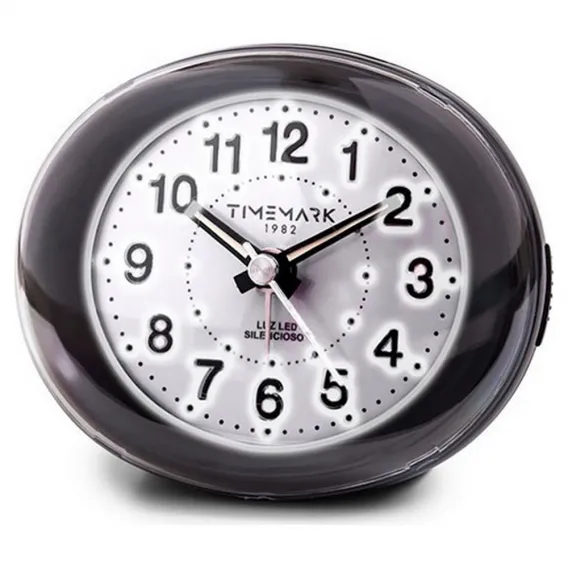 Analoger Wecker Timemark Schwarz 9x9x5,5 cm