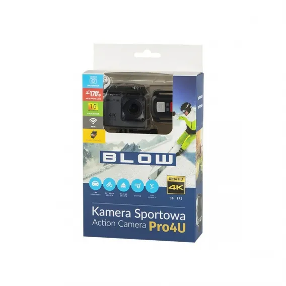 Blow Sport-Kamera 78-538# Schwarz Schwarz/Silberfarben 2 BLOW