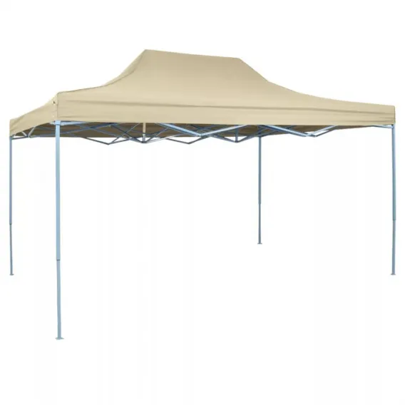 Faltzelt Pop-Up 3x4,5 m Cremewei� Garten