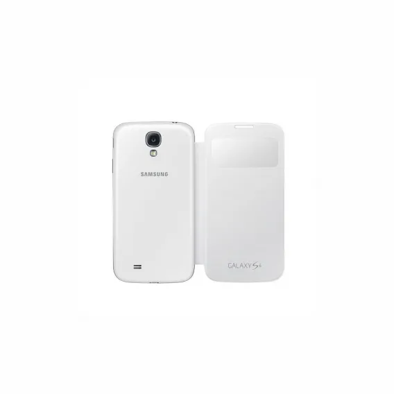 Samsung Handyh�lle mit Folie Galaxy S4 i9500 Wei� Smartphone-Cover Schutz SAMSUNG Smartphone-H�lle