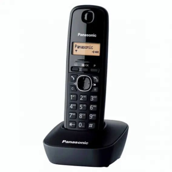 Kabelloses Telefon Panasonic TG1611BLACK Schwarz Bernstein