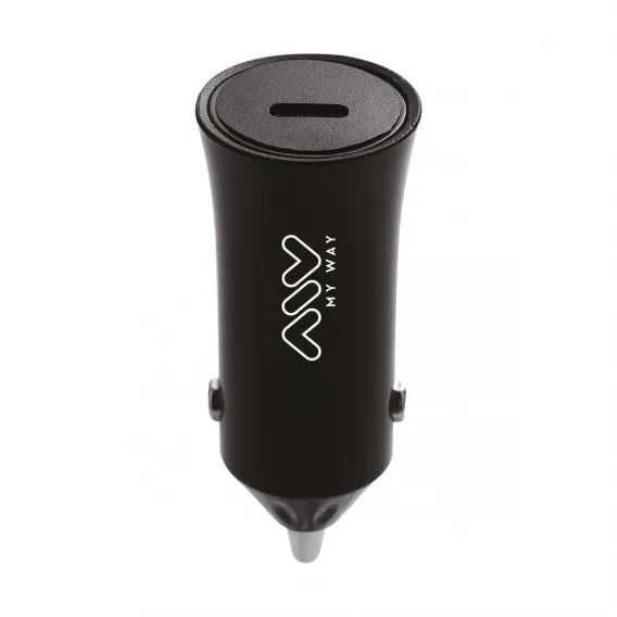 Ladeger�t f�rs Auto Myway Schwarz 20 W