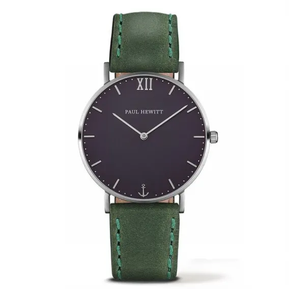 Paul hewitt Damenuhr Paul Hewitt PH-SA-S-SM-B-12M (� 36 mm) Armbanduhr Uhr Schwarz