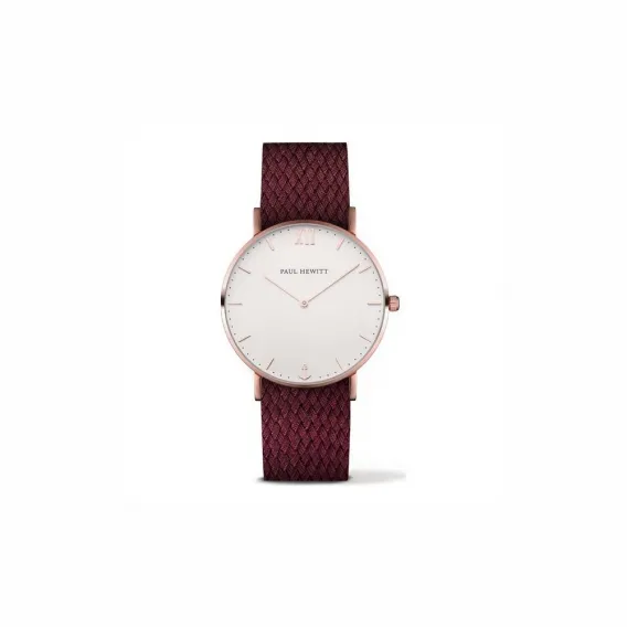 Paul hewitt Unisex-Uhr Paul Hewitt PH-SA-R-ST-W-19S (� 39 mm) Armbanduhr Uhr Nylon Wei�