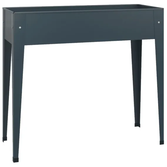 Pflanzk�bel Blumenk�bel Pflanzcontainer Pflanzgef��e Grau 100,5x40,5x90 cm Verzi