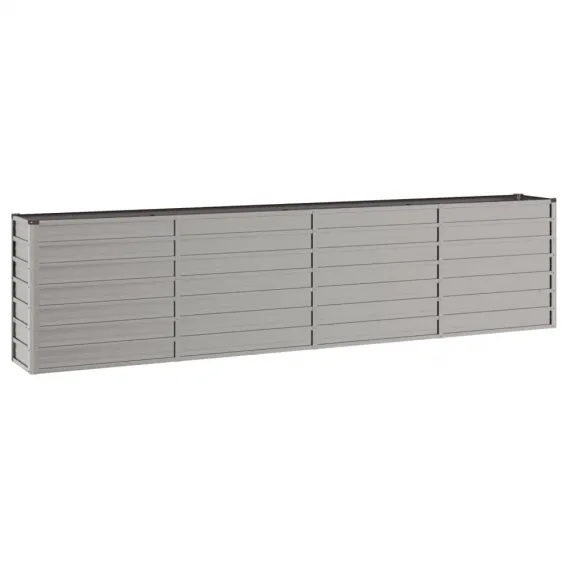 Pflanzk�bel Blumenk�bel Pflanzcontainer Pflanzgef��e Grau 320x40x77 cm Kortensta