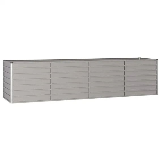 Pflanzk�bel Blumenk�bel Pflanzcontainer Pflanzgef��e Grau 320x80x77 cm Kortensta