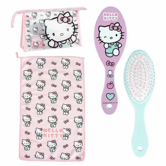 Reise-Toilettentasche Hello Kitty Rosa 23x15x8 cm