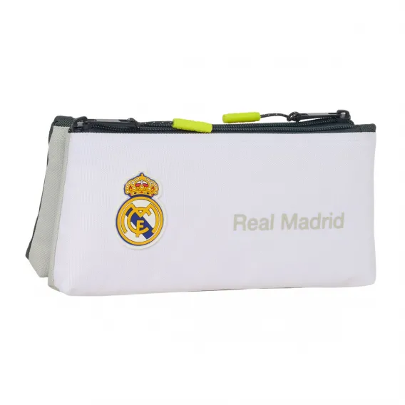Reise-Toilettentasche Real Madrid C.F. Wei� Sportlich 22x10x8 cm