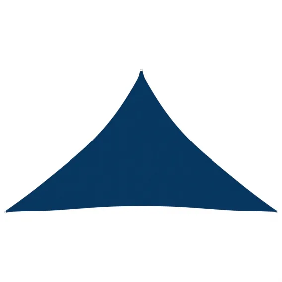 Sonnensegel Oxford-Gewebe Dreieckig 3x3x4,24 m Blau Sonnenschutz Beschattung