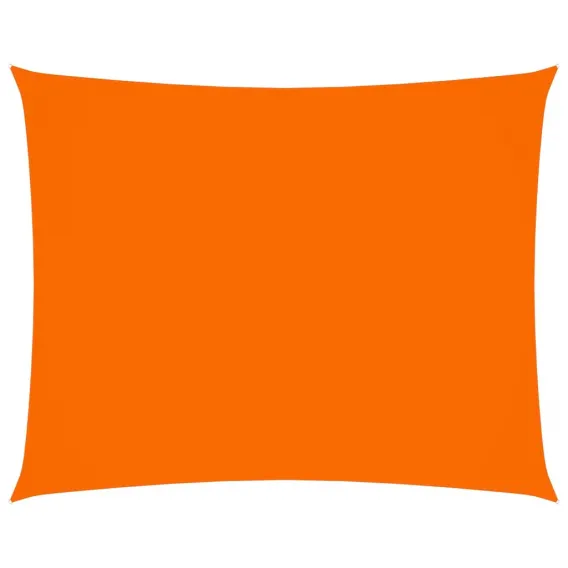 Sonnensegel Oxford-Gewebe Rechteckig 2x2,5 m Orange Sonnenschutz Beschattung